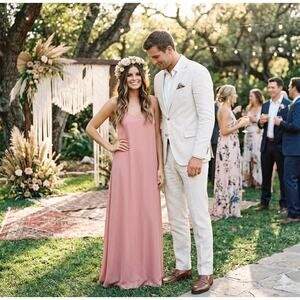 Show Me Your Mumu Jolie Maxi Dress Rustic Mauve Size M NWT